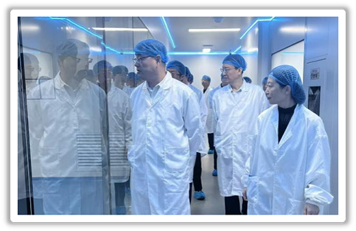 精准督导追溯监管  规范兽药全链条使用——中国兽医药品监察所领导赴远征药业开展调研
